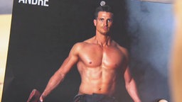 André Dupont im "Australian Firefighters Calendar"