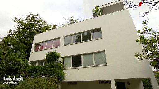 Diese Bauhaus-Villa steht in Köln.