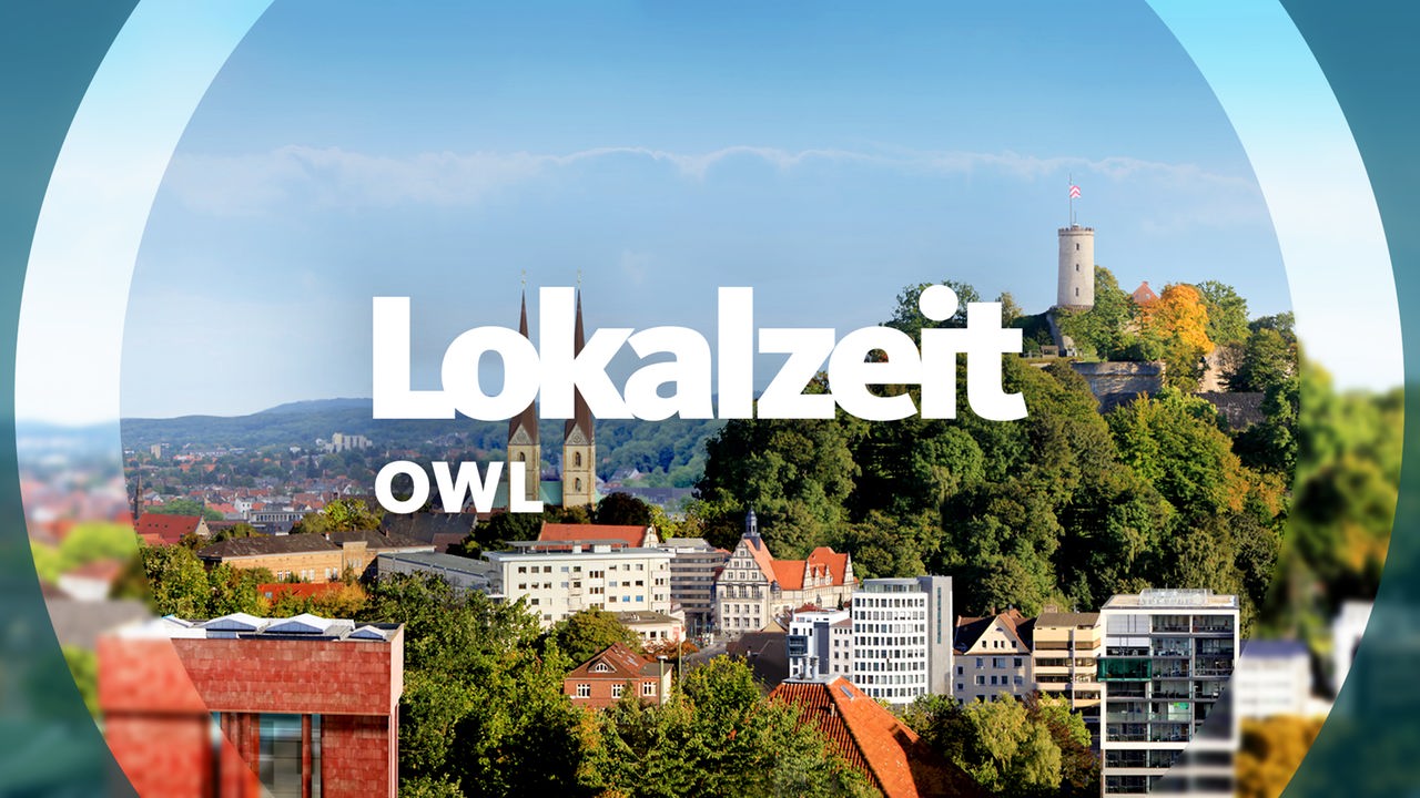Panorama-Aufnahme von OWL, umgeben von einem runden Rahmen