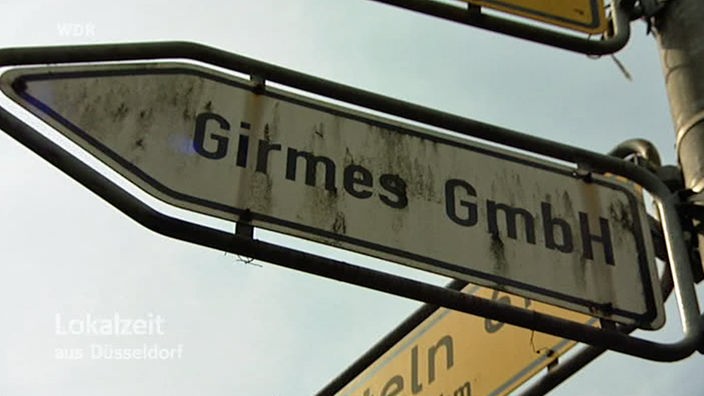 Richtungsschild: Girmes GmbH