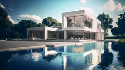 Moderne Villa mit Pool