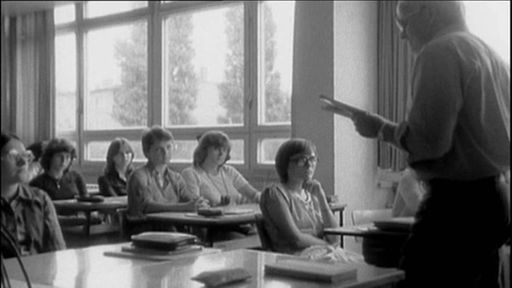 Unterricht in einer Schule der DDR