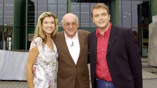 Anke Engelke, Alfred Biolek und Hape Kerkeling