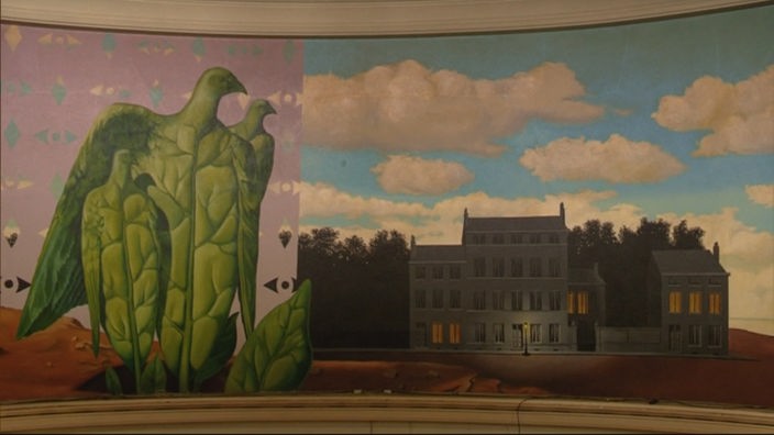 René Magritte: Die verwunschene Gegend - Casino Knokke-Heist (Belgien)