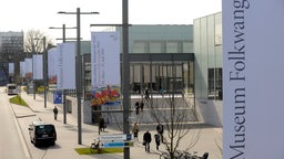 Haupteingang des neuen Folkwang-Museums