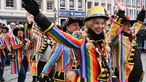 Viele Farben beim Düsseldorfer Karneval