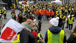Warnstreik in Aachen