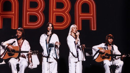 ABBA Auftritt 1970er Jahre