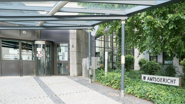Archivbild: Der Eingang zum Amtsgericht Bielefeld in der Gerichtsstraße