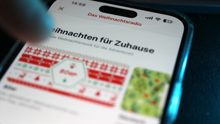 Eine App, die für stimmungsvolle Weihnachtsmusik sorgt – in jeder gewünschten Musikrichtung