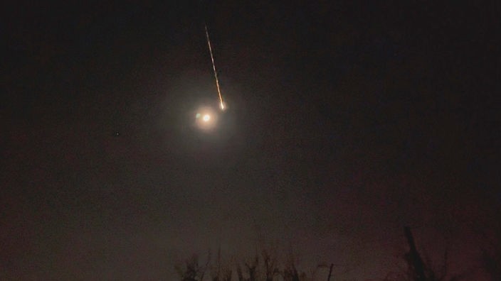 Ein winziger Asteroid ist nahe Berlin verglüht
