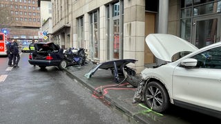 Verkehrsunfall auf der Kölner Innenstadtstraße