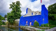 Eröffnung des Blauen Schlosses von Künstler HA Schult in Bad Lippspringe