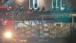 Brand an einer Schule in Rheinberg
