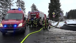 Brand in Flüchtlingsunterkunft