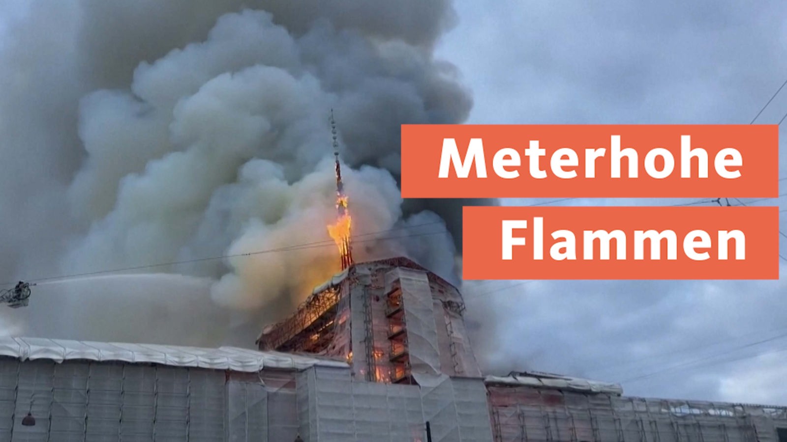 Denmark's 'Notre Dame Moment': Copenhagen's historic stock exchange burns – News – WDR – News