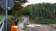 Brücke gesprengt in Wuppertal