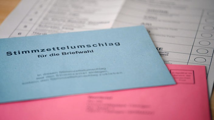 Wahlen zum Bundestag - Briefwahlunterlagen