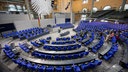 Der Bundestag von oben fotografiert