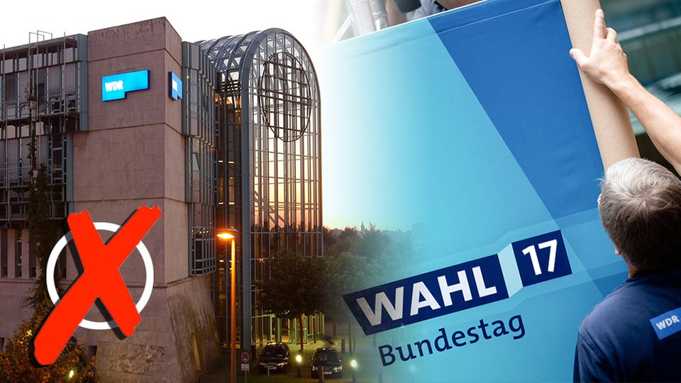 Der Wahlabend im WDR TV, Radio und online