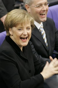 Norbert Röttgen mit Angela Merkel