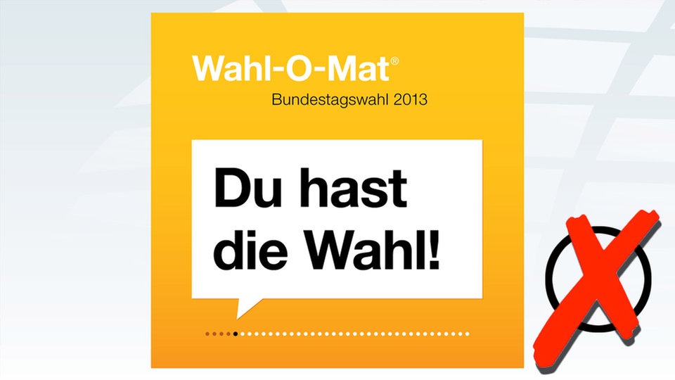 Der WahlOMat weiß, was der Wähler will, Hilfe bei der