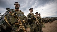 07.06.2022, Litauen, Pabrade: Soldaten der Bundeswehr der NATO
