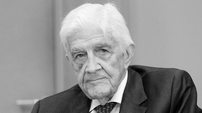 Burkhard Hirsch (FDP), Bundestagsvizepräsident a. D. gestorben