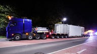  Castor-Transporter verlässt das Werk in Jülich