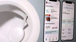 Konsumenten können mit einem Sensor in der Toilette und einer App gesundheitstechnische Daten erfassen und auswerten