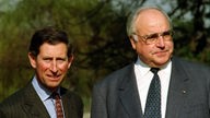 Bundeskanzler Helmut Kohl mit Prinz Charles