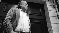 Schriftsteller Charles Bukowski 1978 in Los Angeles