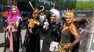 Kostümierte Besuchende der Comic Con in Dortmund