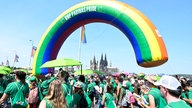 Teilnehmer beim CSD in Köln