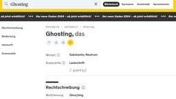 das Ghosting