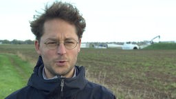 Klimaaktivist David Dresen vom Bündnis  "Alle Dörfer bleiben"