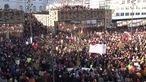 Demonstration gegen Rechteextremismus in Wuppertal