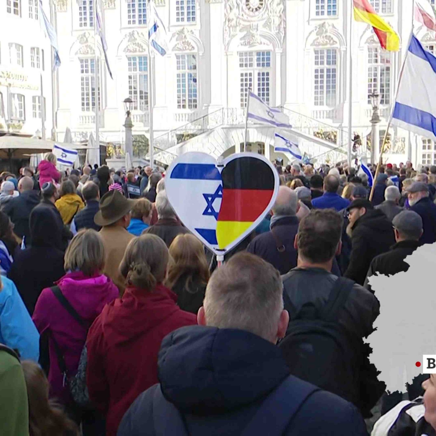 Demonstrationen für Israel oder die Palästinenser in NRW