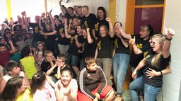Gewinnerinnen und Gewinner des Deutschen Schulpreis, Schülerinnen und Schüler der Gebrüder-Grimm-Schule in Hamm