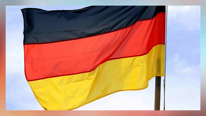 Deutschlands Flagge 
