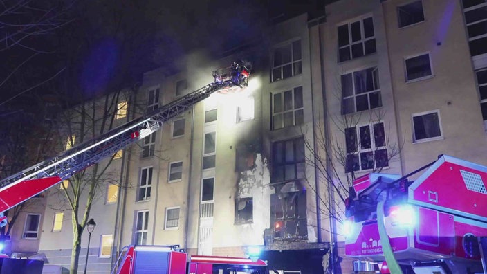 Brand in Düsseldorf