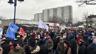 Proteste gegen die AfD in Duisburg 