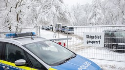 Hellenthal in der Eifel - Skigebiet gesperrt