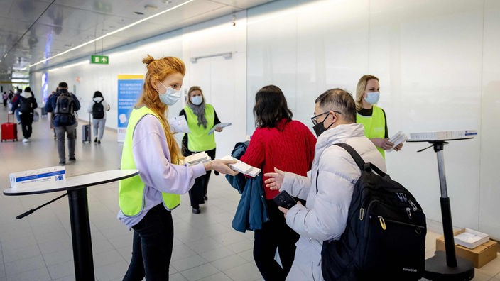 Einreisende aus China unterliegen Testpflicht