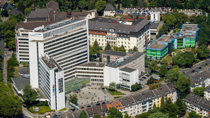 Klinikgelände des Elisabeth-Krankenhaus Essen