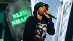 Eminem bei einem Konzert in Austin, Texas am 20.10.2024