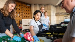 Fairsorger Essen Lebensmittelausgabe