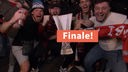 Fans feiern das Europa-League-Finale