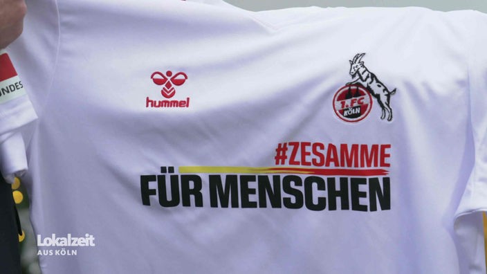 1. FC Köln Trikot für Menschnerechte 