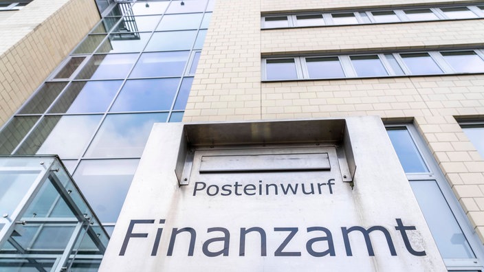 Posteinwurf Finanzamt